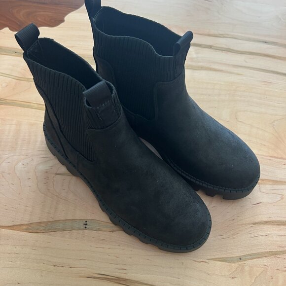 Bull Boxer Chelsea Boot - Black Faux Leather - Womens Size 6 - NEW - Picture 13 of 13